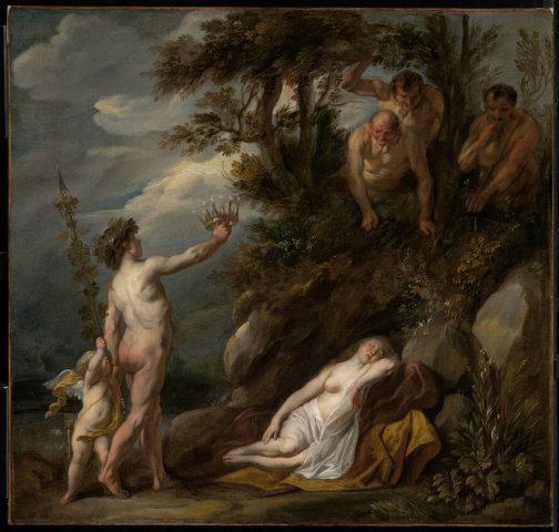 Bacchus Discovering Ariadne (c. 1650). Jacob Jordaens (Flemish, 1593-1678).