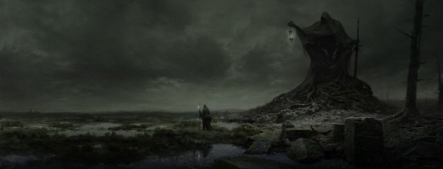 The Torch of the Blind. Artem Demura (Contemporary Russian artist.)