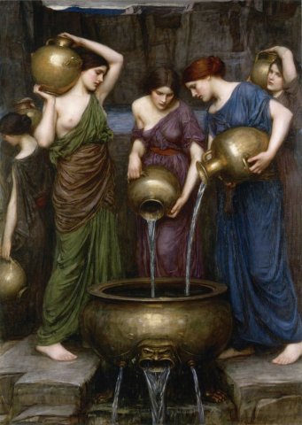 Danaides by John William Waterhouse