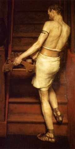 The Roman Potter (1884). Lawrence Alma-Tadema (Dutch, 1836-1912).