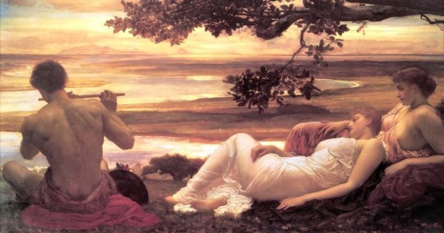 Idyll (1880). Frederic Leighton (British, 1830-1896).