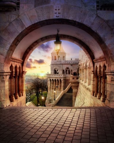 Fisherman's Bastion, Hungary.