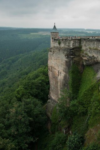 Fortress Königstein, Saxony, Germany.