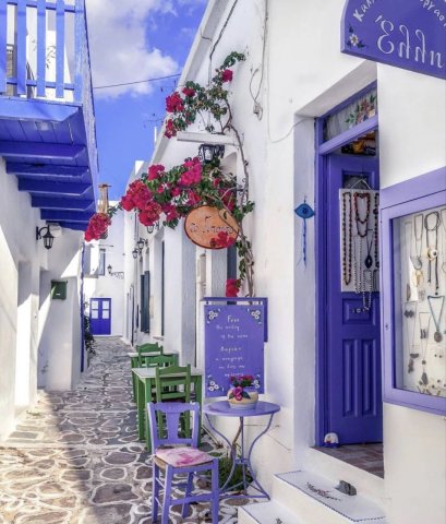 Plaka, Milos Greece.