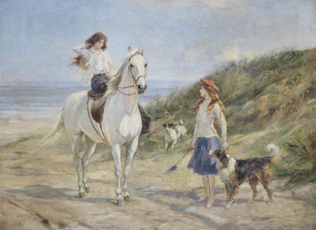 Holiday Time. Heywood Hardy (English, 1842-1933).