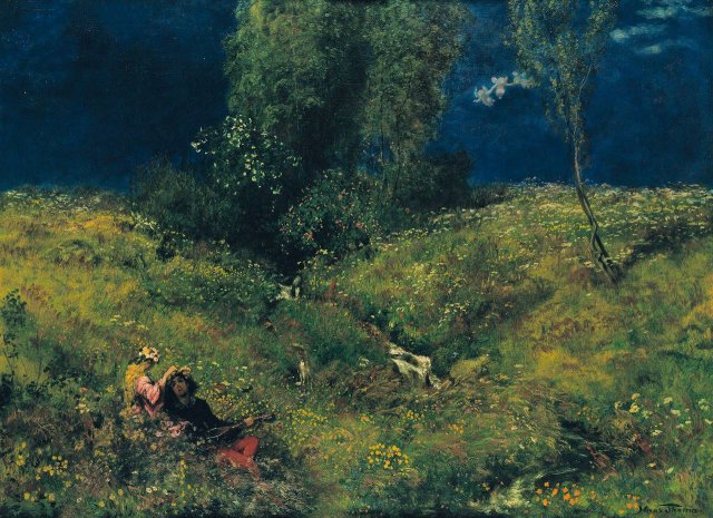 Summer (1872). Hans Thoma (German, 1839-1924).
