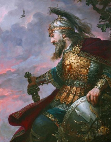 Perun the Thunderer (2013). Andrey Alekseyevich Shishkin (Russian, b. 1960).