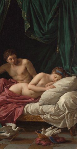 Mars and Venus, Allegory of Peace. Louis-Jean-François Lagrenée (French, 1724-1805).