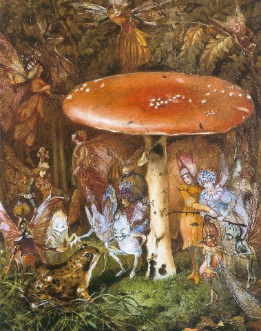 The Intruders. John Anster Fitzgerald (British, 1819-1906).