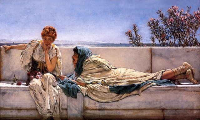 Pleading (1876). Lawrence Alma-Tadema (Dutch, 1836-1912).