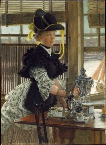 Tea (1872). James Tissot (French, 1836-1902).