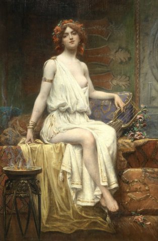Odalisque (c. 1900). Léon Comerre (French, 1850-1916).