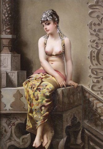 The Enchantress (1878). Luis Ricardo Falero (Spanish, 1851-1896).