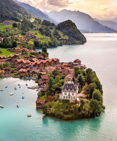 Iseltwald, Switzerland.