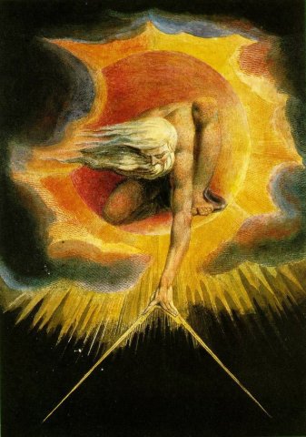 The Ancient of Days (1794) William Blake (English, 1757-1827).
