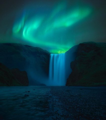 Skógafoss, Iceland.