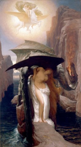 Perseus and Andromeda, 1891. Frederic Leighton (British, 1830-1896).