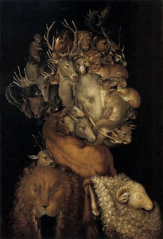 Earth (1566). Giuseppe Arcimboldo (Italian, 1526-1593).