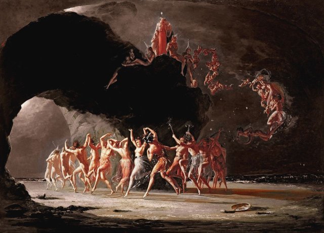 Come Unto These Yellow Sands (1842). Richard Dadd (British, 1817-1886).