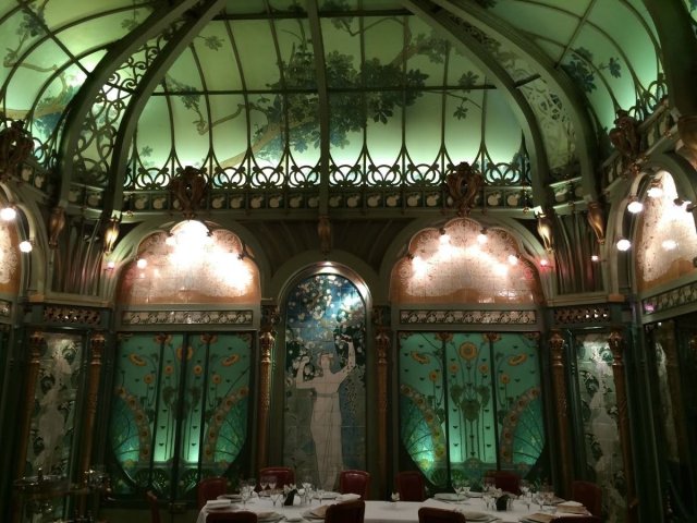**__La Fermette Marbeuf__**, a prestigious gourmet restaurant built in 1898, in the Champs-Élysées quarter in the 8th arrondissement of Paris, France.