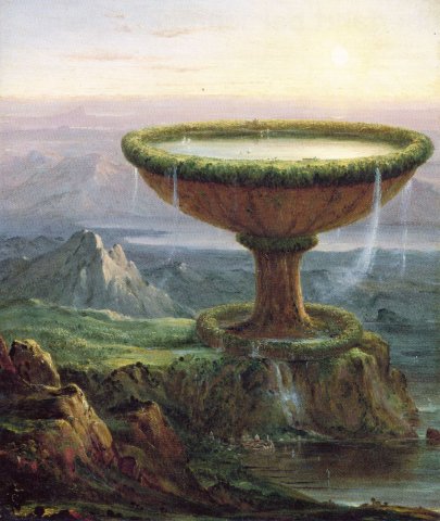 The Titan's Goblet (1833). Thomas Cole (English-American, 1801-1848).