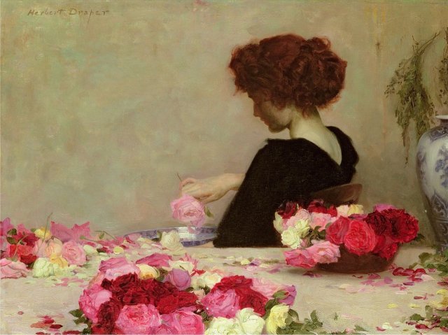 Pot-Purri, 1897. Herbert James Draper (English, 1863-1920).