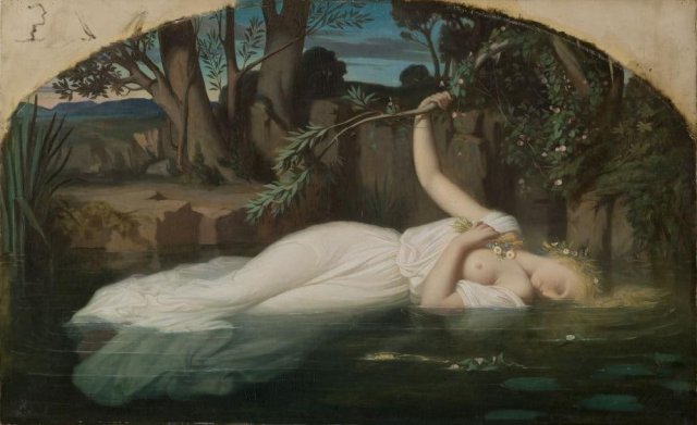 Léopold Burthe - Ophelia (1852)
Musée Sainte-Croix, Poitiers