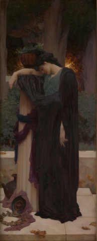 Lachrymae, 19th-century. Sir Frederic Leighton (British, 1830-1896).