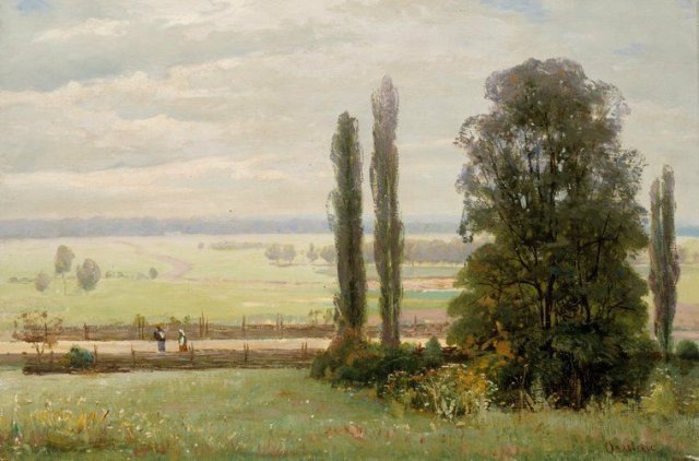 Landscape. Vladimir Orloffskij (Russian, 1842-1914).