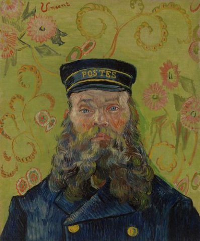 The Postman (Joseph-Étienne Roulin). Vincent van Gogh (Dutch, 1853-1890).