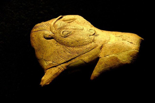 The Licking Bison of La Madeleine rockshelter was carefully observed and skillfully carved in last glacial France sometime between 20,000 and 12,000 years ago.