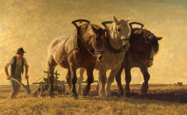 Plow (1940). Paul Junghanns (Austrian, 1876-1958).
