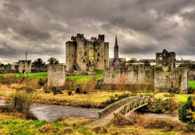 Trim Castle, County Meath, Ireland.