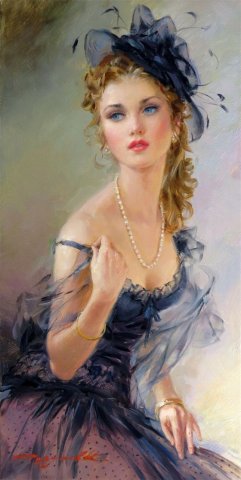 These Portraits by Konstantin Razumov (Contemporary Russian artist, born 1974).