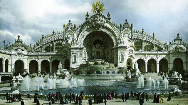 The Palace of Electricity, 1900 Exposition Universelle, Paris, France.