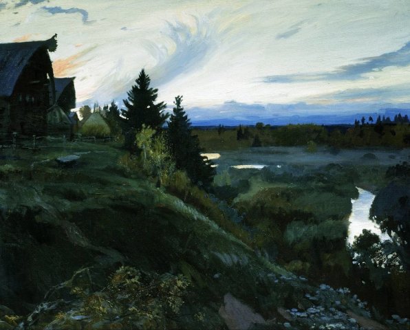 Twilight (1999). Ilya Glazunov (Russian, 1930-2017).