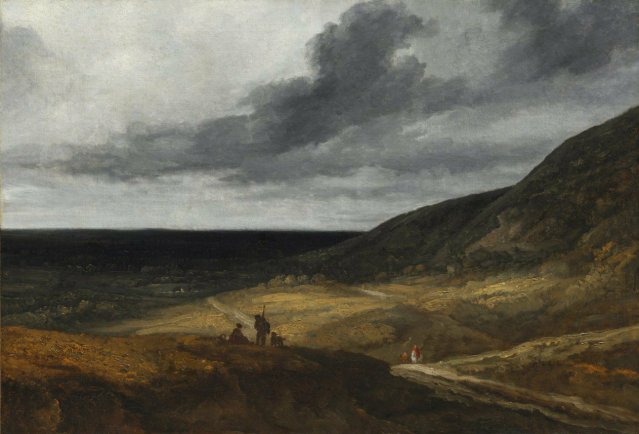 Landscape Near Paris, c. 1840. Georges Michel (French, 1763-1843).