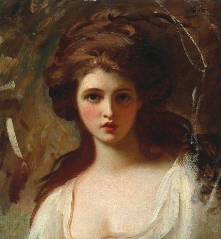 Lady Hamilton as Circe, 1782. George Romney (English, 1734-1802).