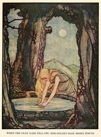 The Goose Girl at the Well (1927). Rie Cramer (Dutch, 1887-1977).