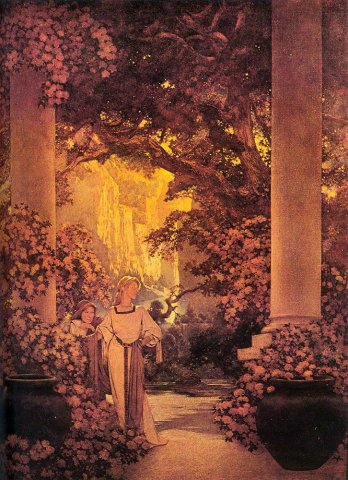 The Land of Make-Believe. Maxfield Parrish (American, 1870-1966).