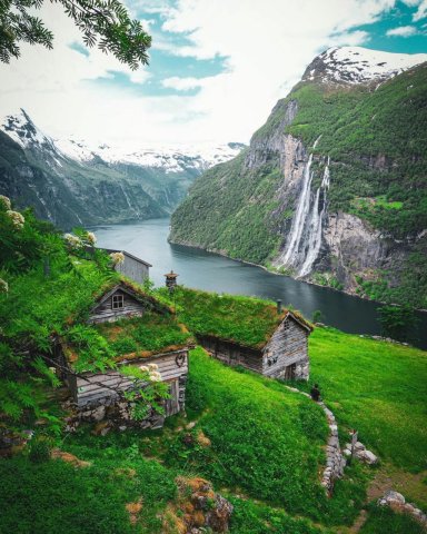 Geirangerfjord, Norway.