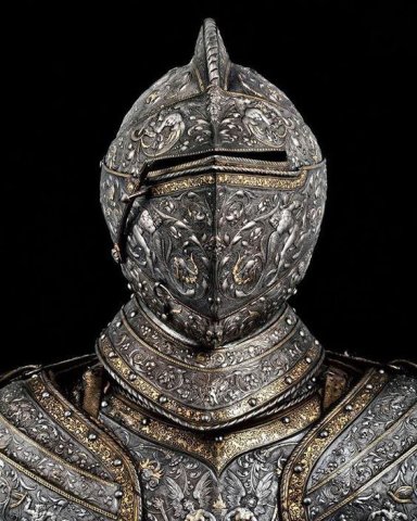 The Hercules armor of the Emperor Maximilian II of Austria. Made in 1555.