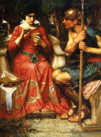 Jason and Medea, 1907. John William Waterhouse (English, 1849-1917).