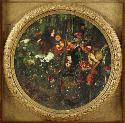 Goblin Market (1911). Frank Craig (British, 1874-1918).