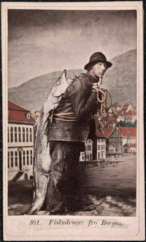 Norwegian Fisherman in the 19th Century. Marcus Selmer (Norwegian, 1819-1900).