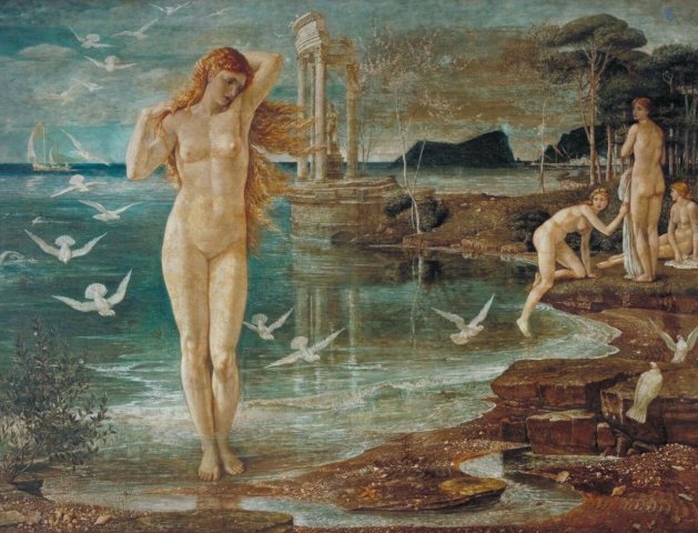 The Renaissance of Venus (1877). Walter Crane (English, 1845-1915).