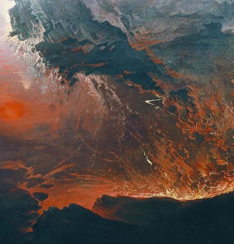 The End of the World (1851–53). John Martin (English, 1789-1854).