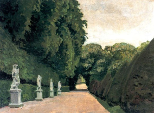 Versailles (1906). Alexandre Benois (Russian, 1870-1960).