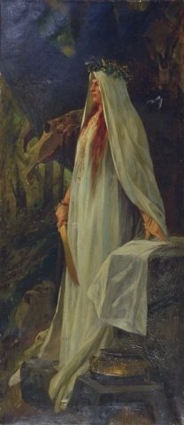 Forest Queen (c.1900). Johannes Gehrts (German, 1855-1921).