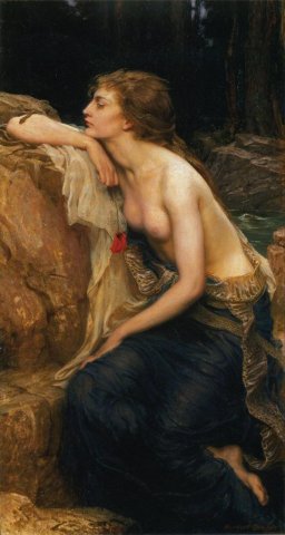 Lamia (1909). Herbert James Draper (English, 1863-1920).